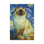 Starry Night Ragdoll Cat Canvas Print — Stretched Wall Art - Image 9