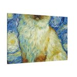 Starry Night Ragdoll Cat Canvas Print — Stretched Wall Art - Image 6